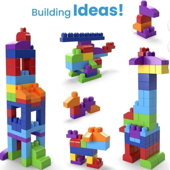 Fisher-Price Mega Bloks Big Building Bag NWOT - Picture 6 of 10